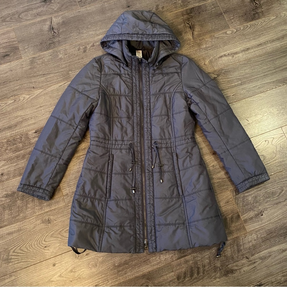 Olsen winter coat women’s quilted style‎ coat with hood European Quality